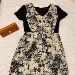 CLUB MONACO Sculpted Graphic Dress